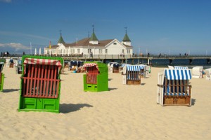 Seebrücke in Ahlbeck auf Usedom Seebrücke Ahlbeck Usedom